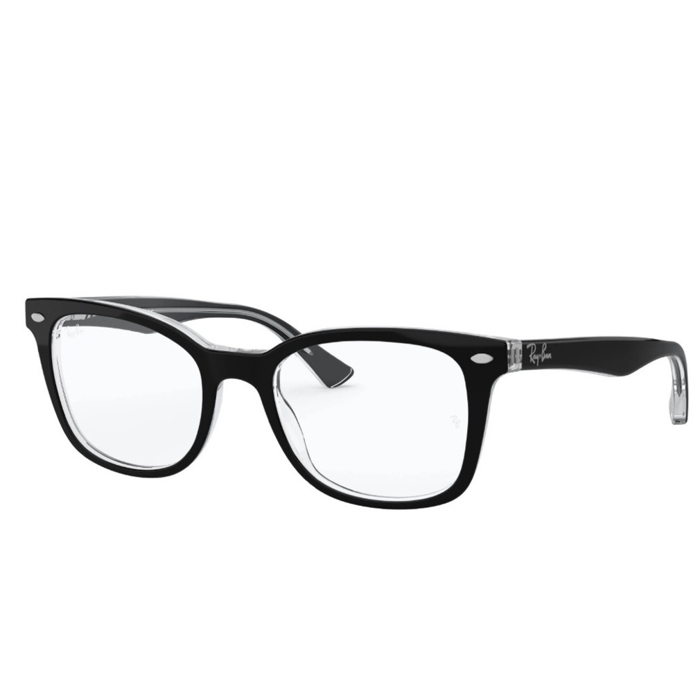 Ray-Ban RB5285 OPTICS Square Black Eyeglasses 2034 53-19